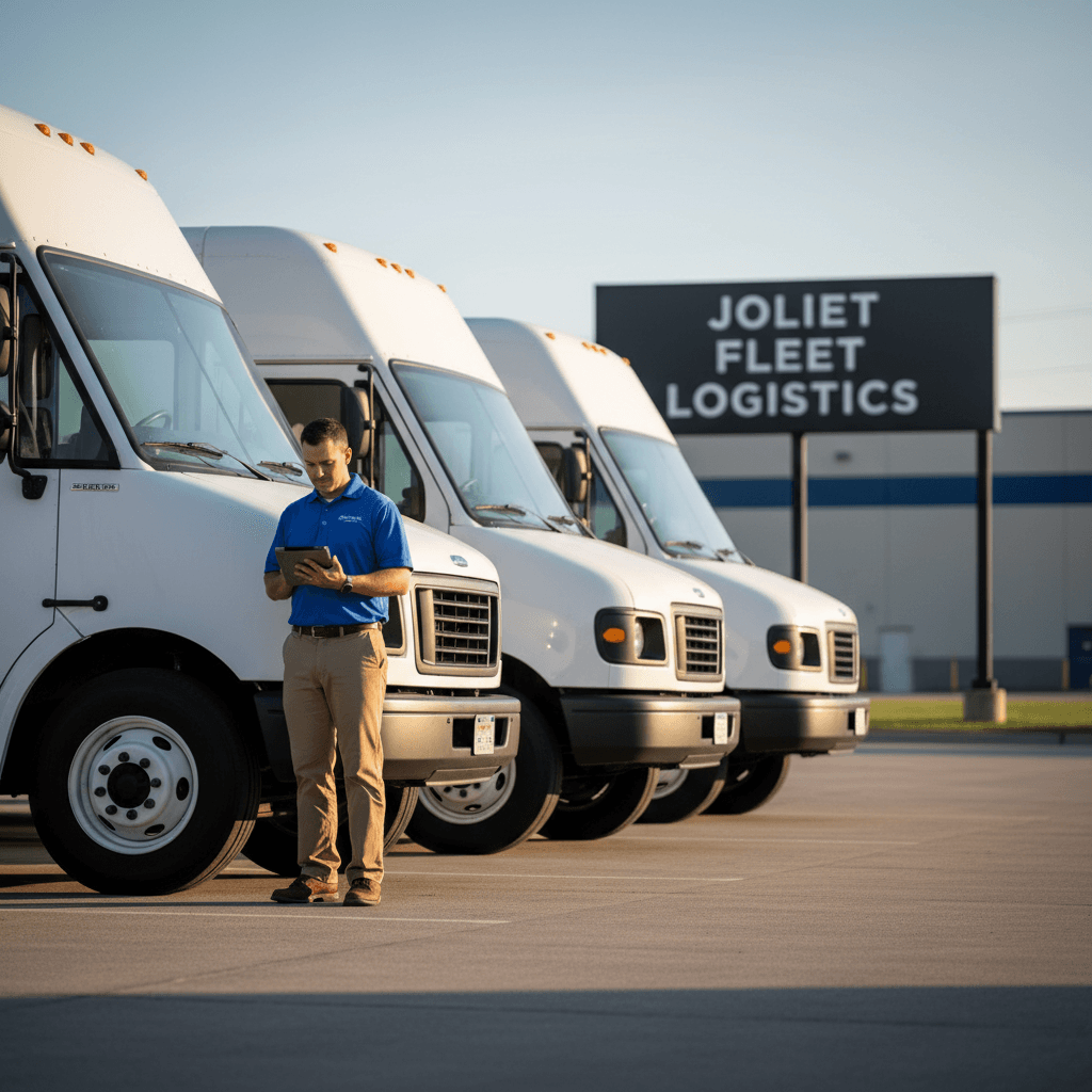 Fleet of step vans ready for expansion